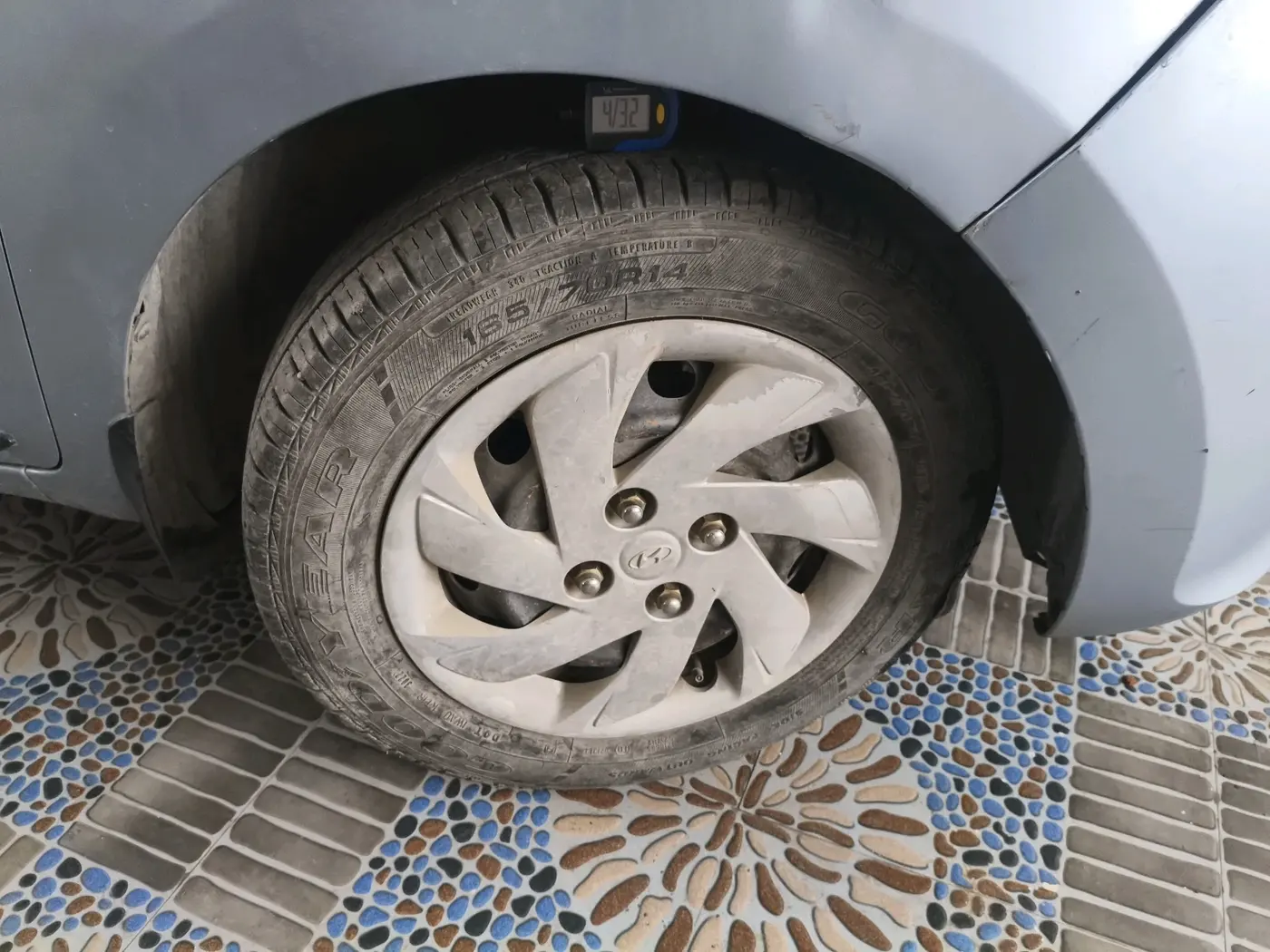 2019 Hyundai NEW SANTRO SPORTZ CNG, CNG, Manual, 1,21,810 km, tyre