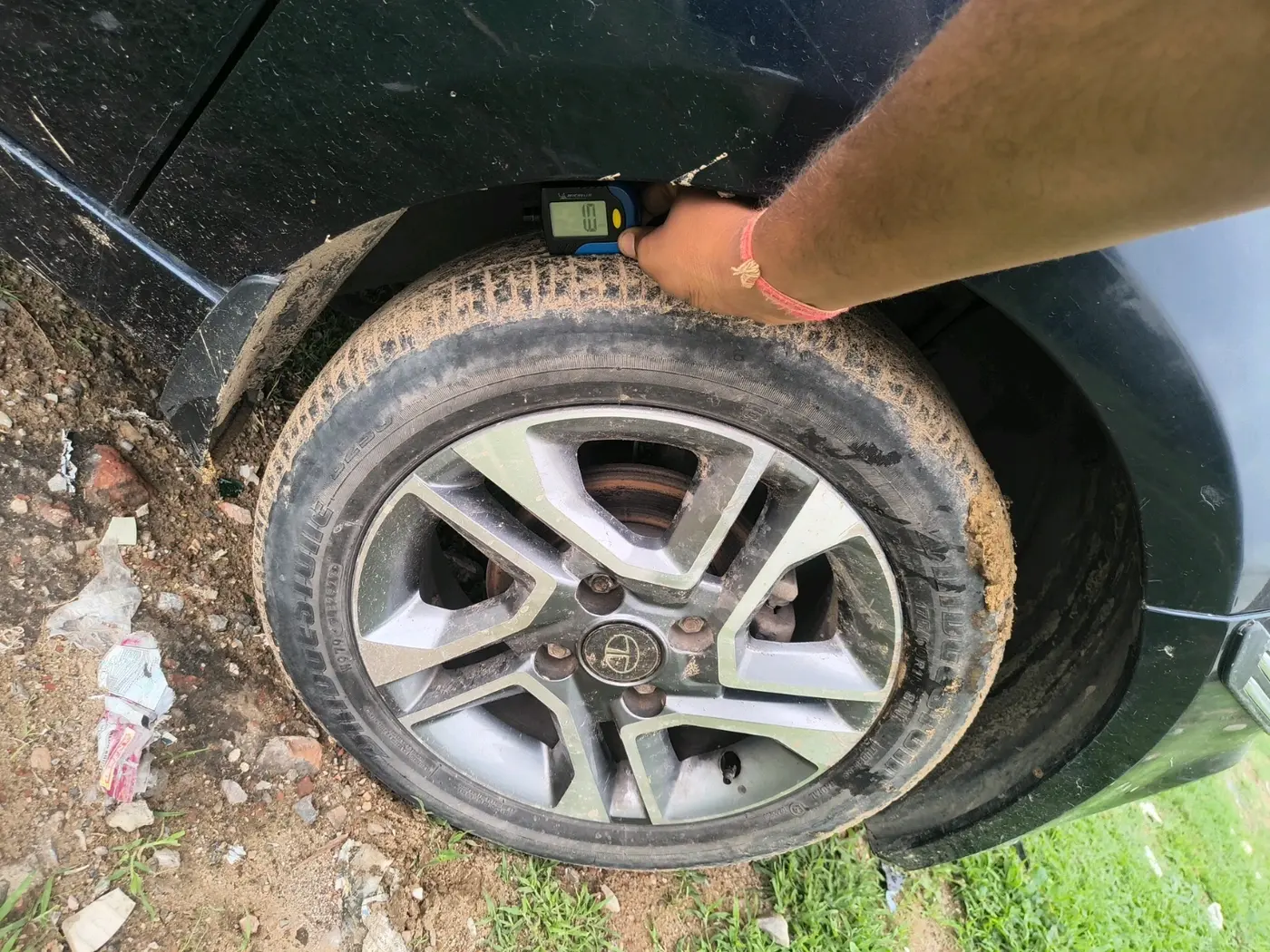 2022 Tata TIGOR XZ PLUS PETROL, Petrol, Manual, 60,650 km, tyre
