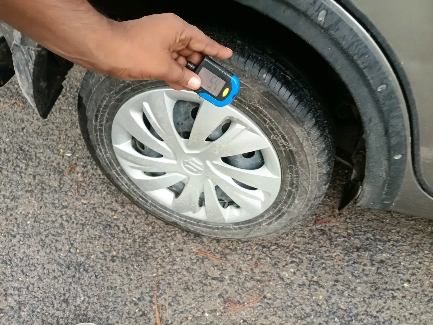 2021 Maruti New Wagon-R LXI CNG 1.0, CNG, Manual, 72,432 km, tyre
