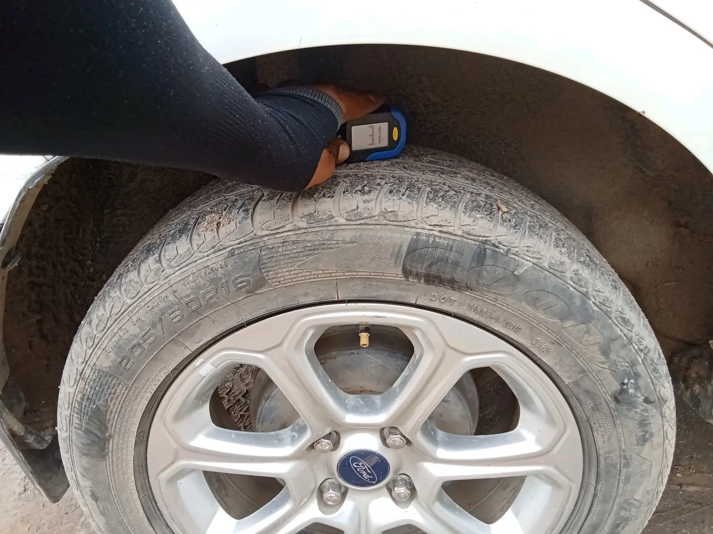 2018 Ford Ecosport TITANIUM + 1.5L PETROL AT, Petrol, Automatic, 97,421 km, tyre