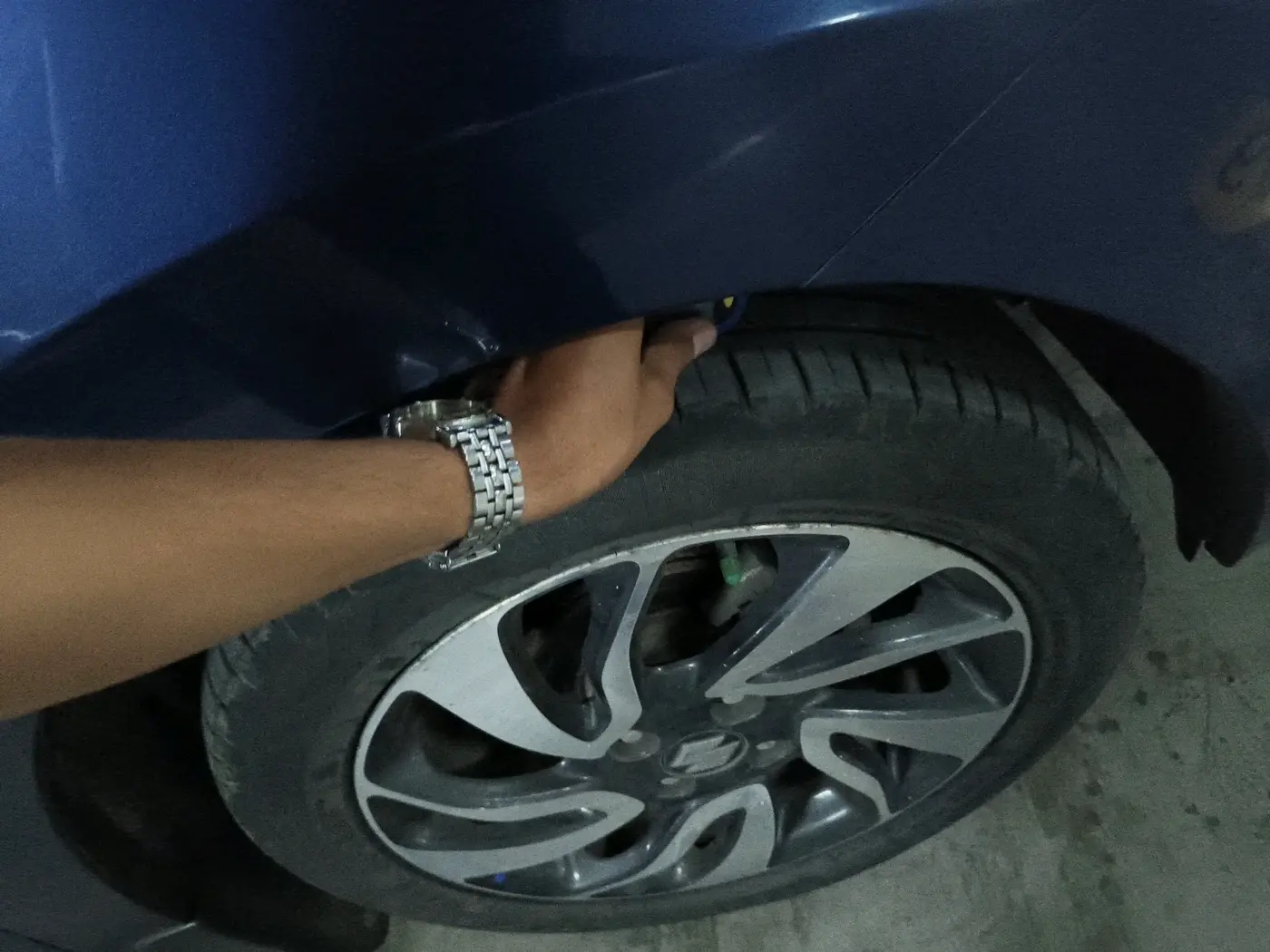 2019 Maruti Baleno ALPHA CVT PETROL 1.2, Petrol, Automatic, 56,641 km, tyre