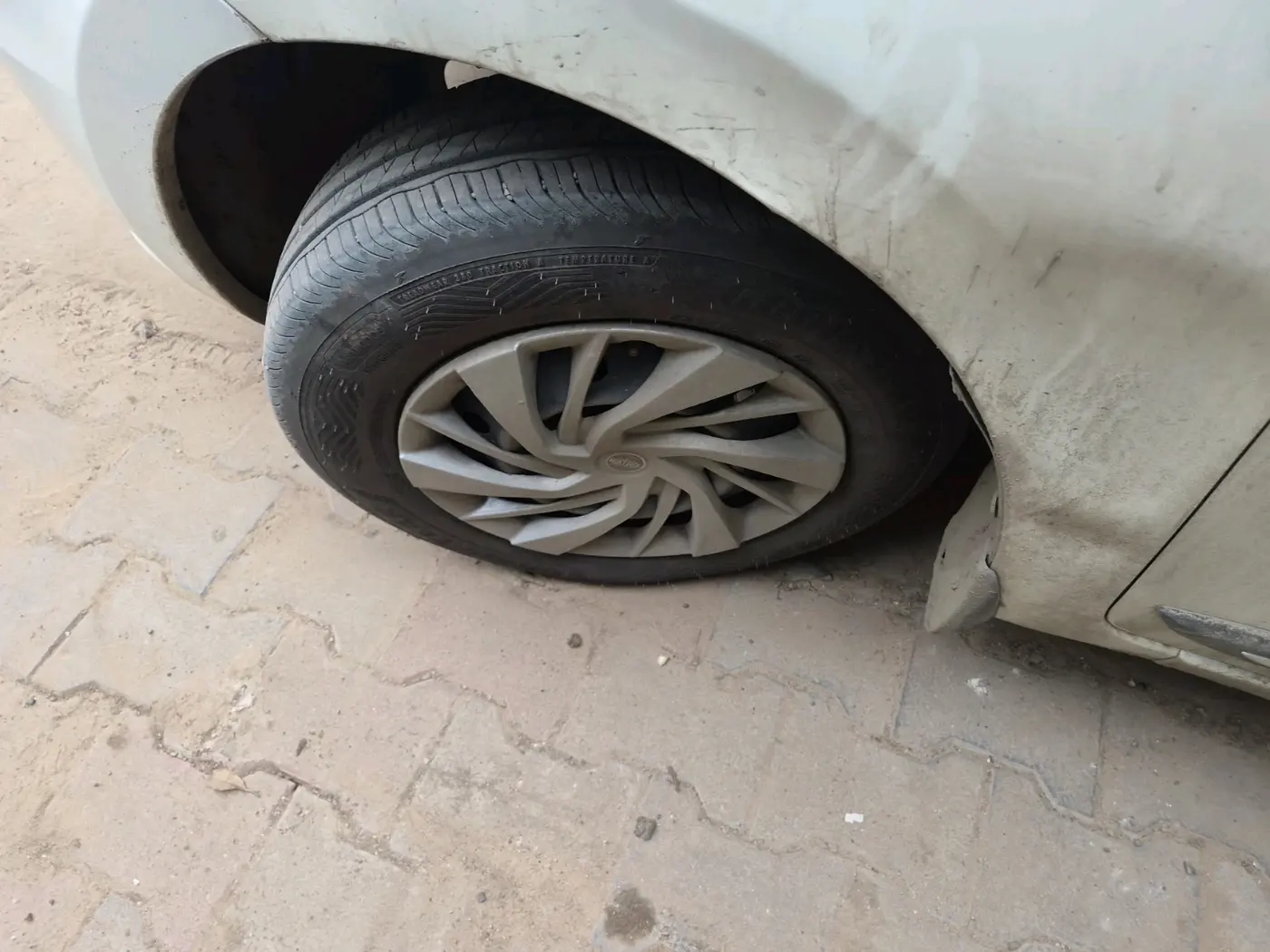 2021 Maruti Dzire VXI, Petrol, Manual, 89,132 km, tyre