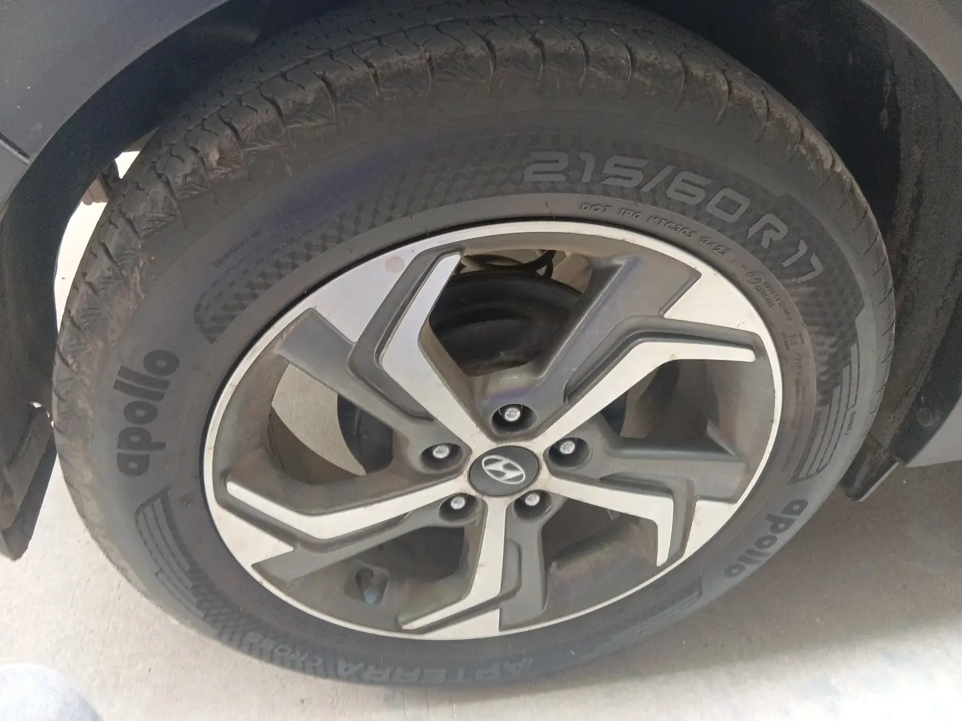 2019 Hyundai Creta SX AT 1.6 PETROL, Petrol, Automatic, 96,534 km, tyre