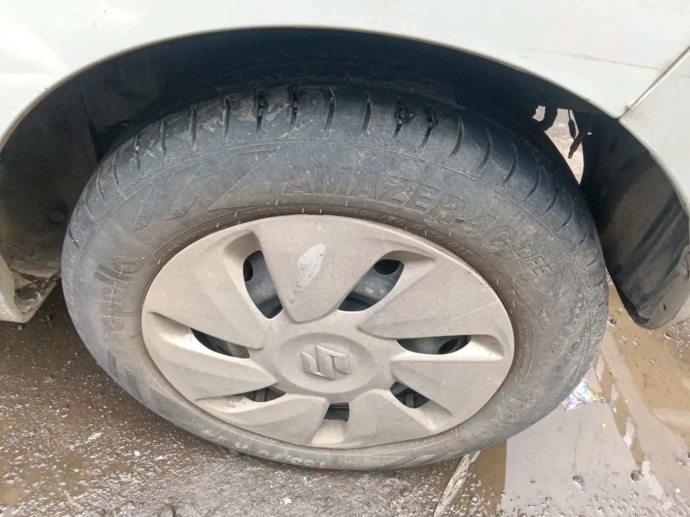 2019 Maruti Celerio VXI CNG, CNG, Manual, 1,76,769 km, tyre