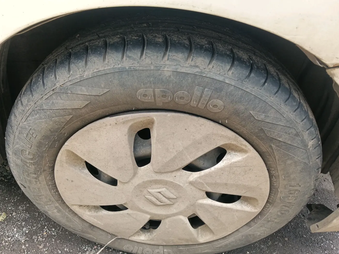 2019 Maruti Celerio VXI CNG, CNG, Manual, 1,76,769 km, tyre