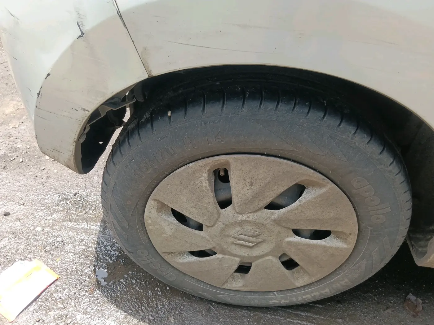 2019 Maruti Celerio VXI CNG, CNG, Manual, 1,76,769 km, tyre