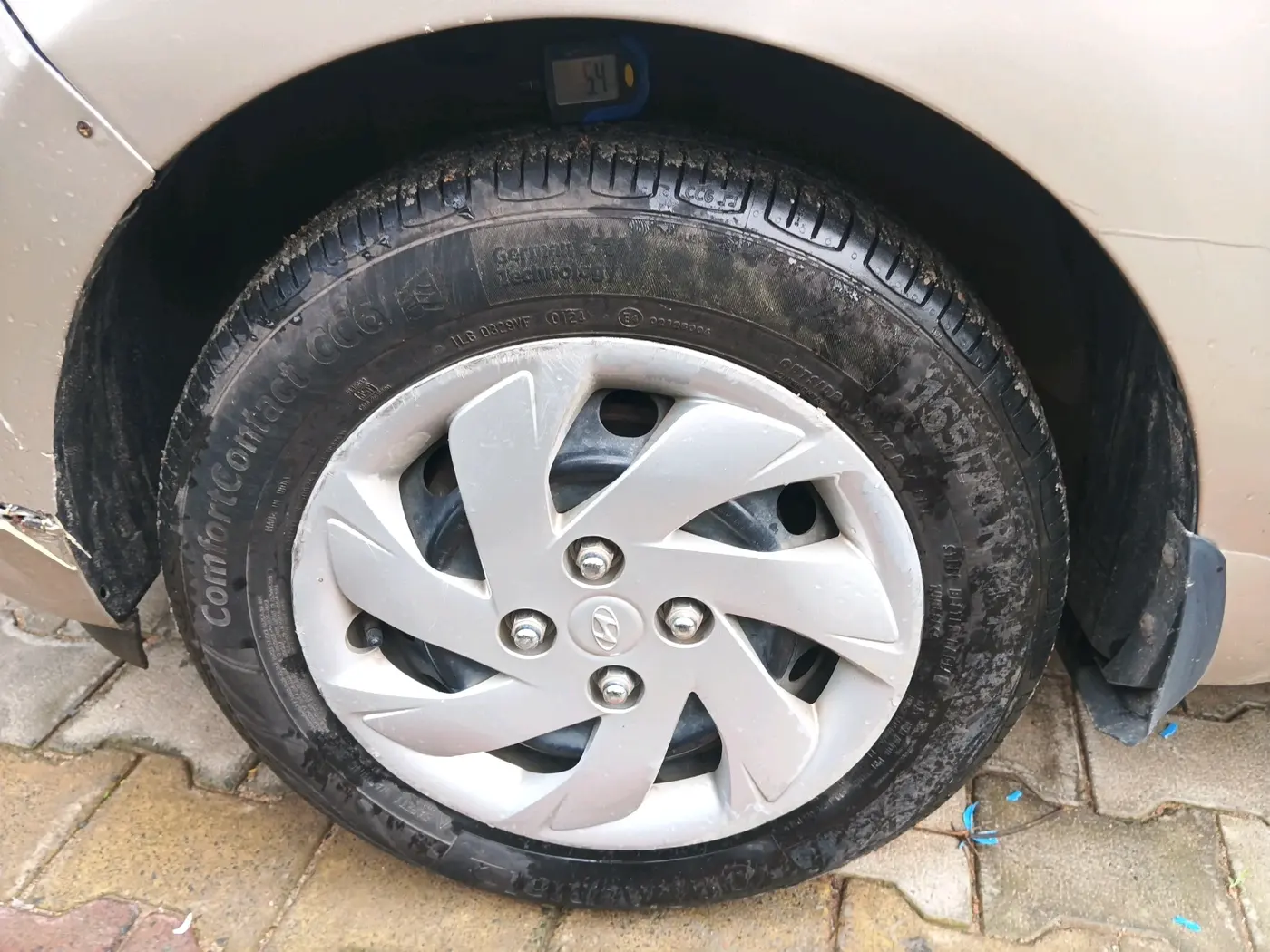 2019 Hyundai NEW SANTRO SPORTZ AMT, Petrol, Automatic, 98,489 km, tyre