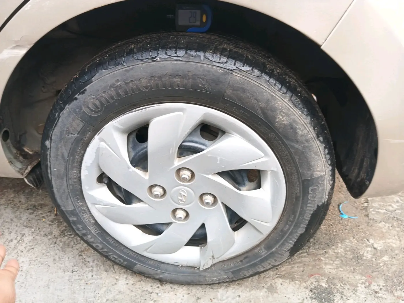 2019 Hyundai NEW SANTRO SPORTZ AMT, Petrol, Automatic, 98,489 km, tyre
