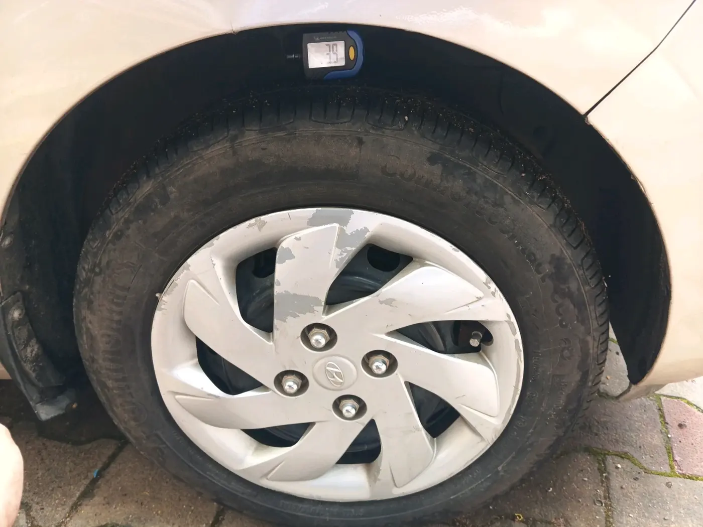 2019 Hyundai NEW SANTRO SPORTZ AMT, Petrol, Automatic, 98,489 km, tyre