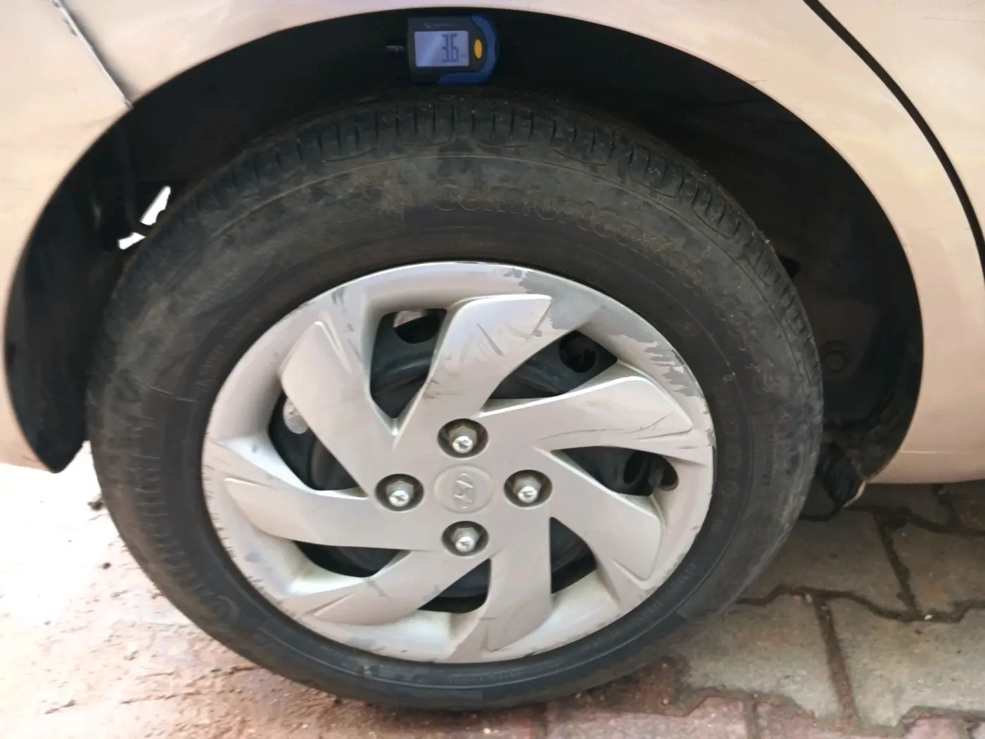 2019 Hyundai NEW SANTRO SPORTZ AMT, Petrol, Automatic, 98,489 km, tyre