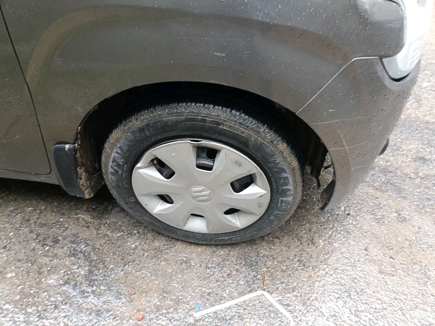 2022 Maruti New Wagon-R VXI CNG 1.0, CNG, Manual, 83,369 km, tyre