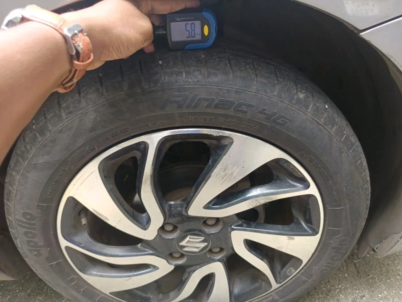 2019 Maruti Baleno ZETA PETROL 1.2, Petrol, Manual, 41,454 km, tyre
