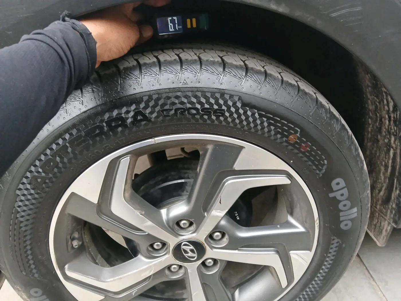 2018 Hyundai Creta SX AT 1.6 PETROL, Petrol, Automatic, 47,982 km, tyre