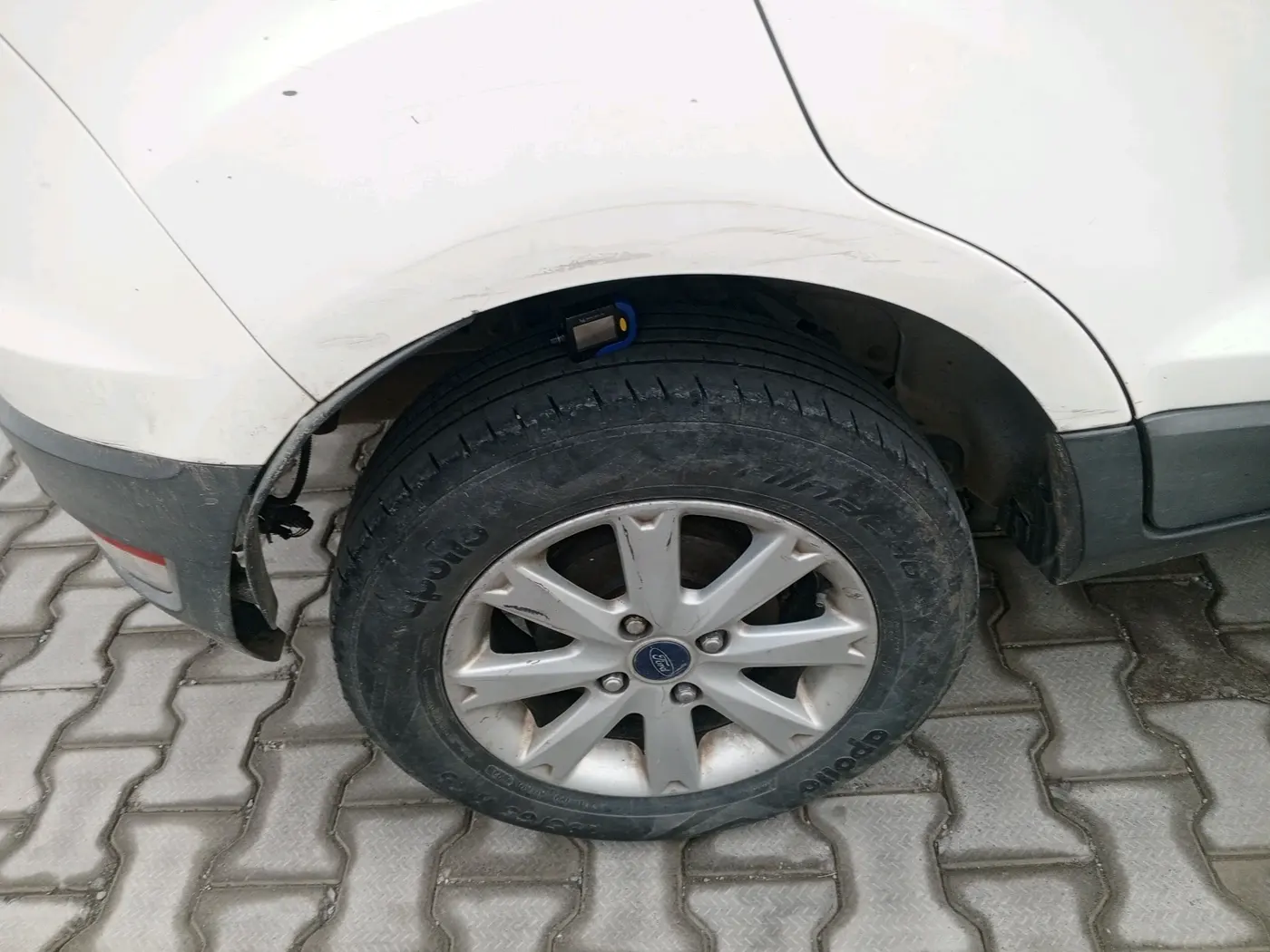 2017 Ford Ecosport TITANIUM 1.5L DIESEL, Diesel, Manual, 1,88,717 km, tyre