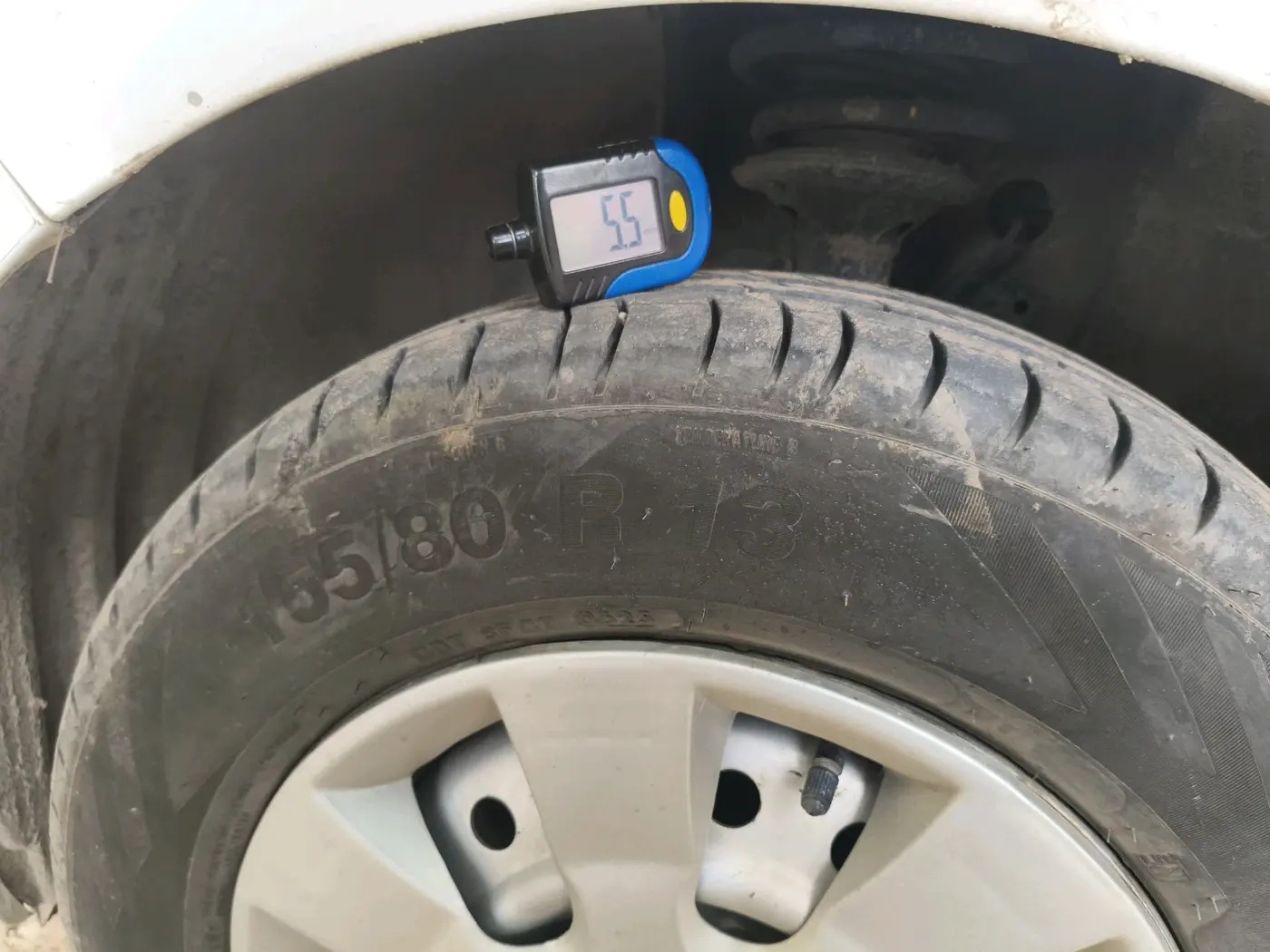 2021 Maruti New Wagon-R LXI CNG 1.0, CNG, Manual, 1,16,716 km, tyre