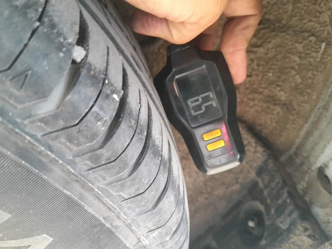 2024 Tata PUNCH Adventure (S), Petrol, Manual, 4,101 km, tyre