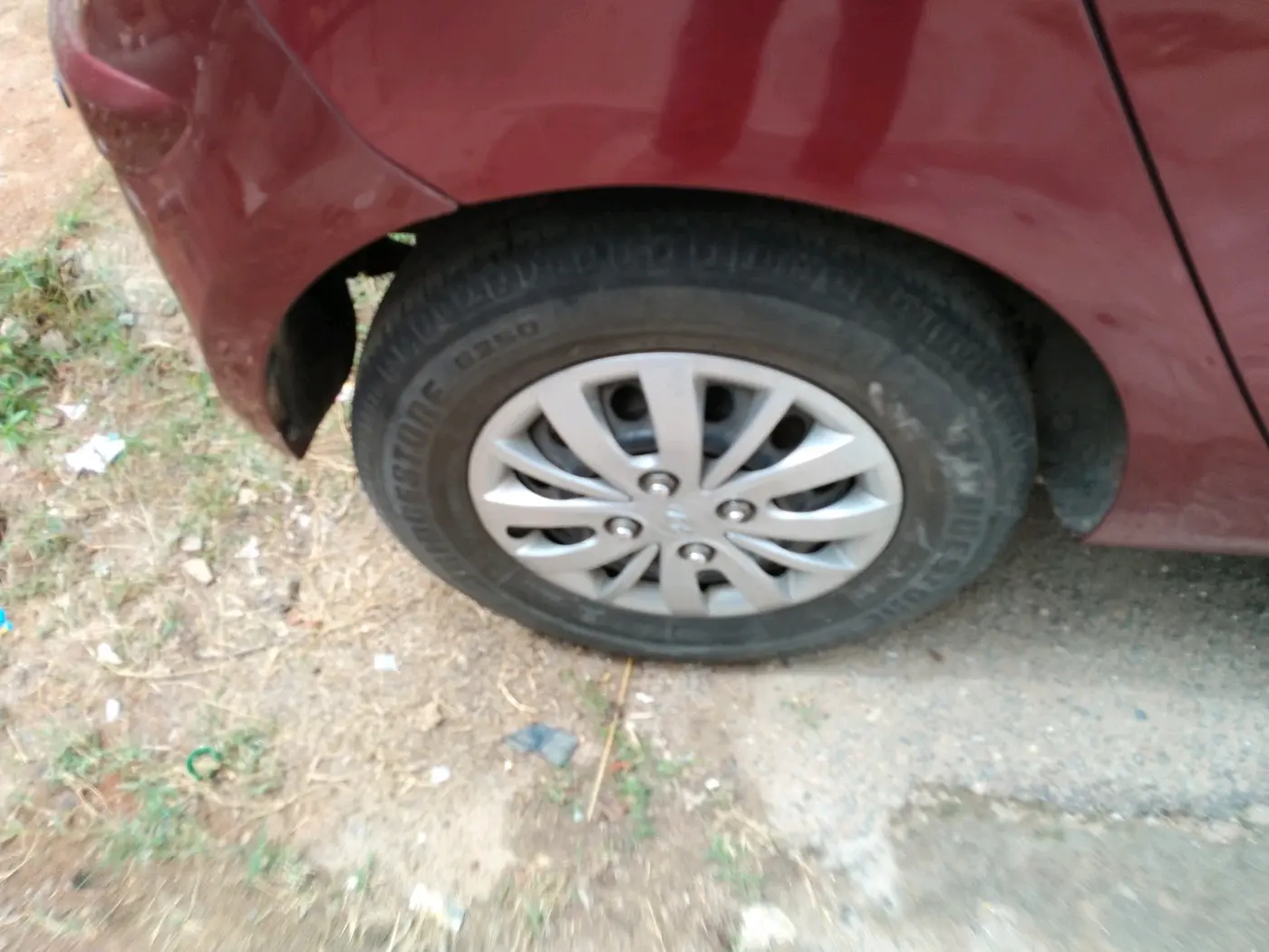 2014 Hyundai i10 SPORTZ 1.1, Petrol, Manual, 46,648 km, tyre