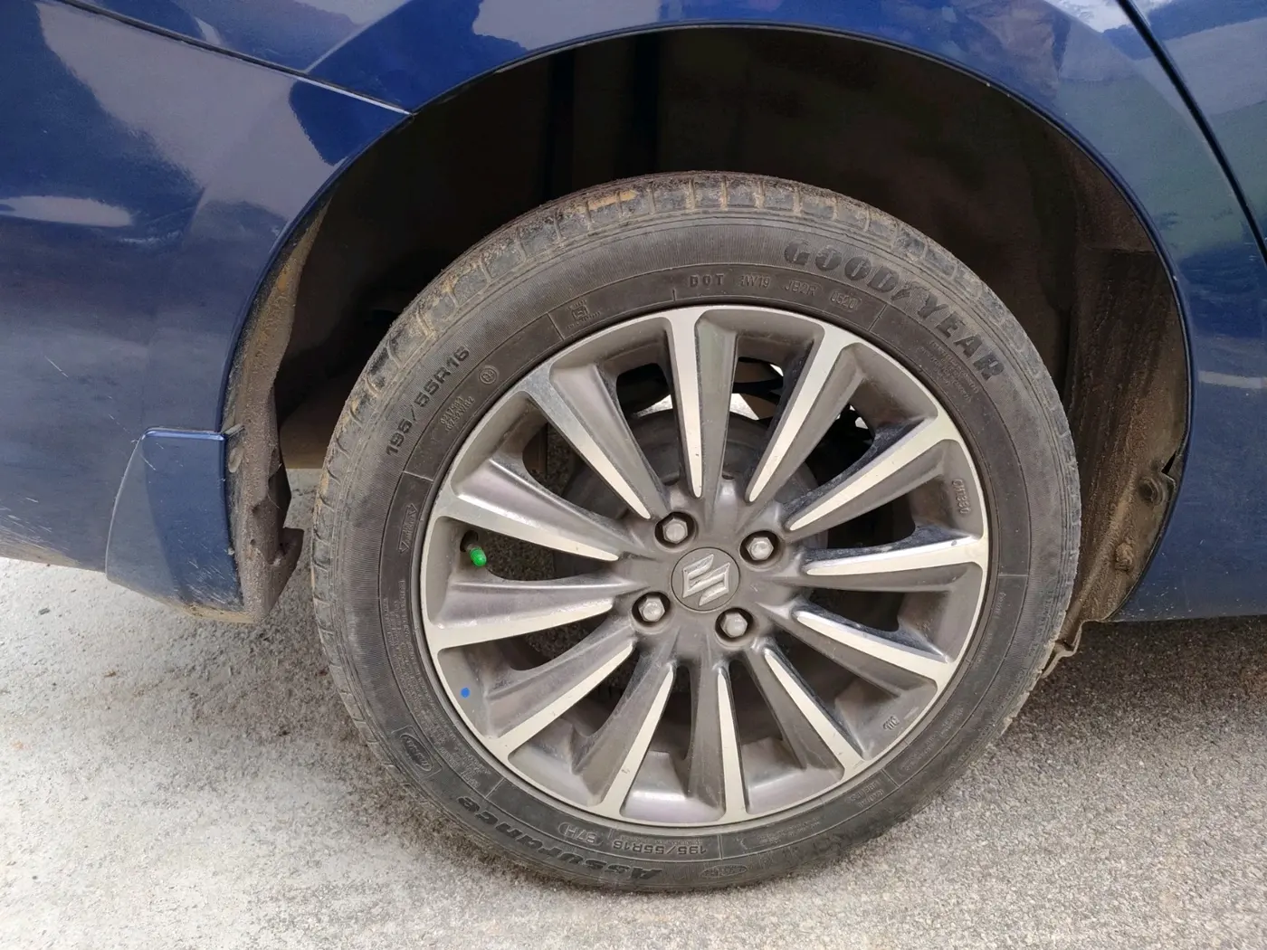 2020 Maruti Ciaz ALPHA 1.5 SHVS PETROL, Petrol, Manual, 59,861 km, tyre