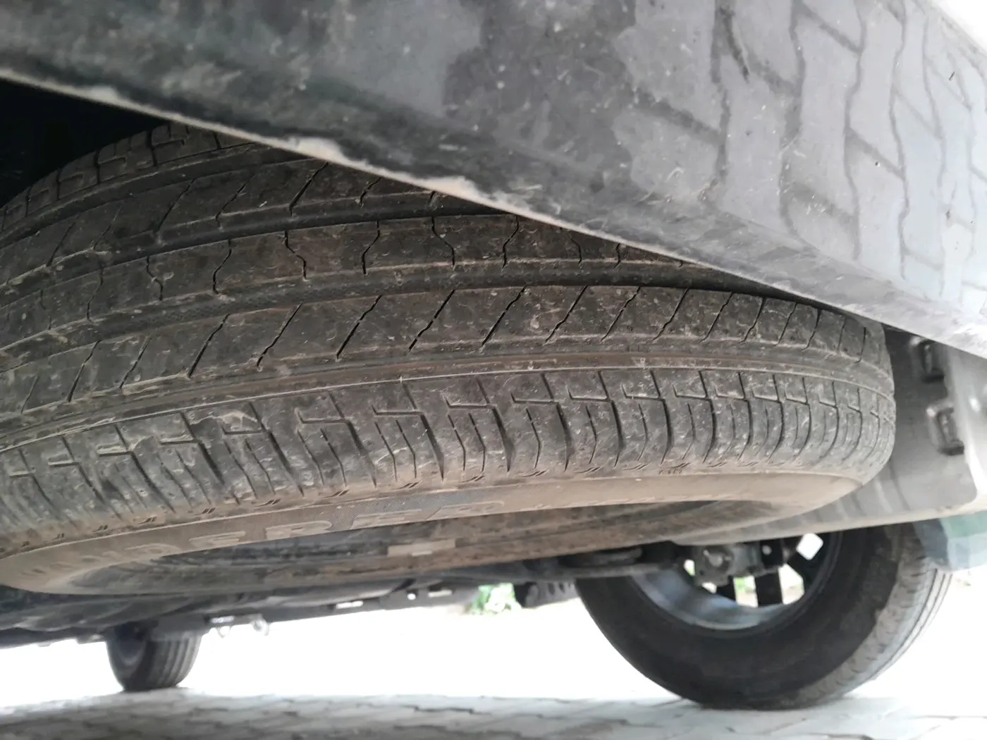 2026 Tata Sierra Adventure 1.5 Revotron MT, Petrol, Manual, 3,188 km, tyre