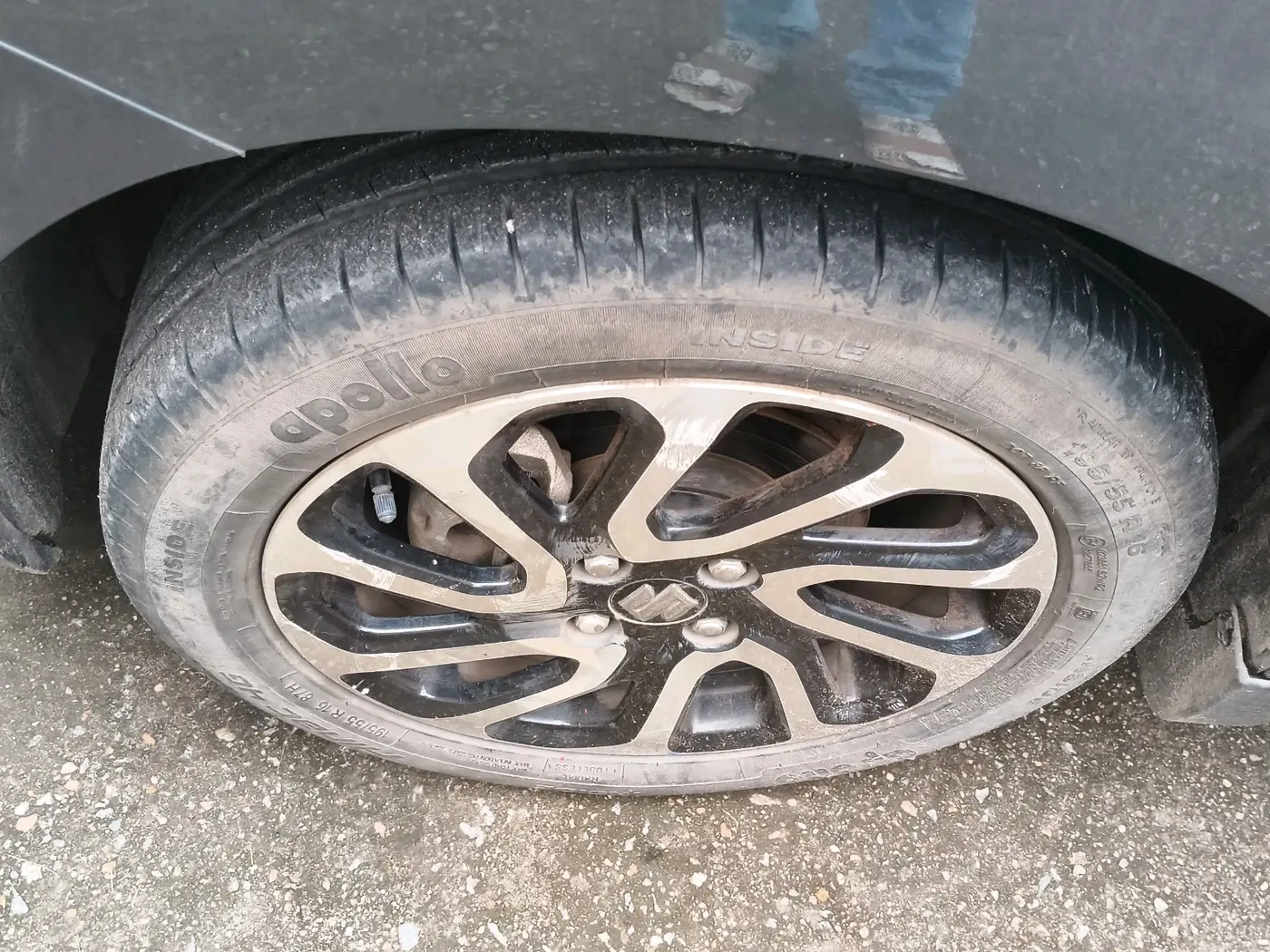 2022 Maruti Baleno ALPHA PETROL 1.2, Petrol, Manual, 37,180 km, tyre