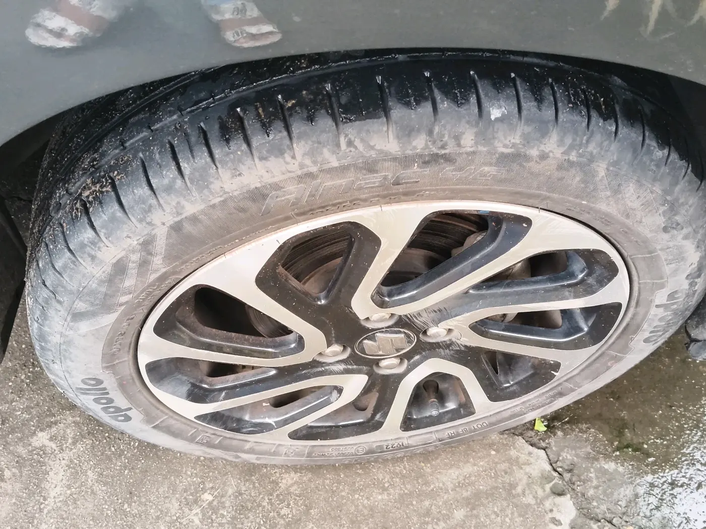 2022 Maruti Baleno ALPHA PETROL 1.2, Petrol, Manual, 37,180 km, tyre