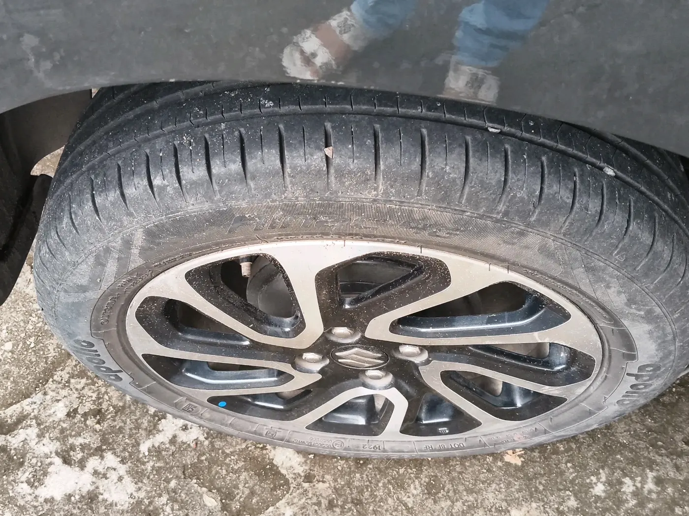 2022 Maruti Baleno ALPHA PETROL 1.2, Petrol, Manual, 37,180 km, tyre