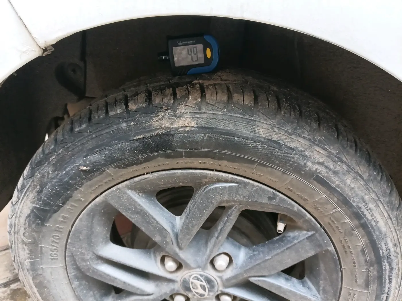 2022 Hyundai GRAND I10 NIOS SPORTZ 1.2 KAPPA VTVT CNG, CNG, Manual, 34,834 km, tyre