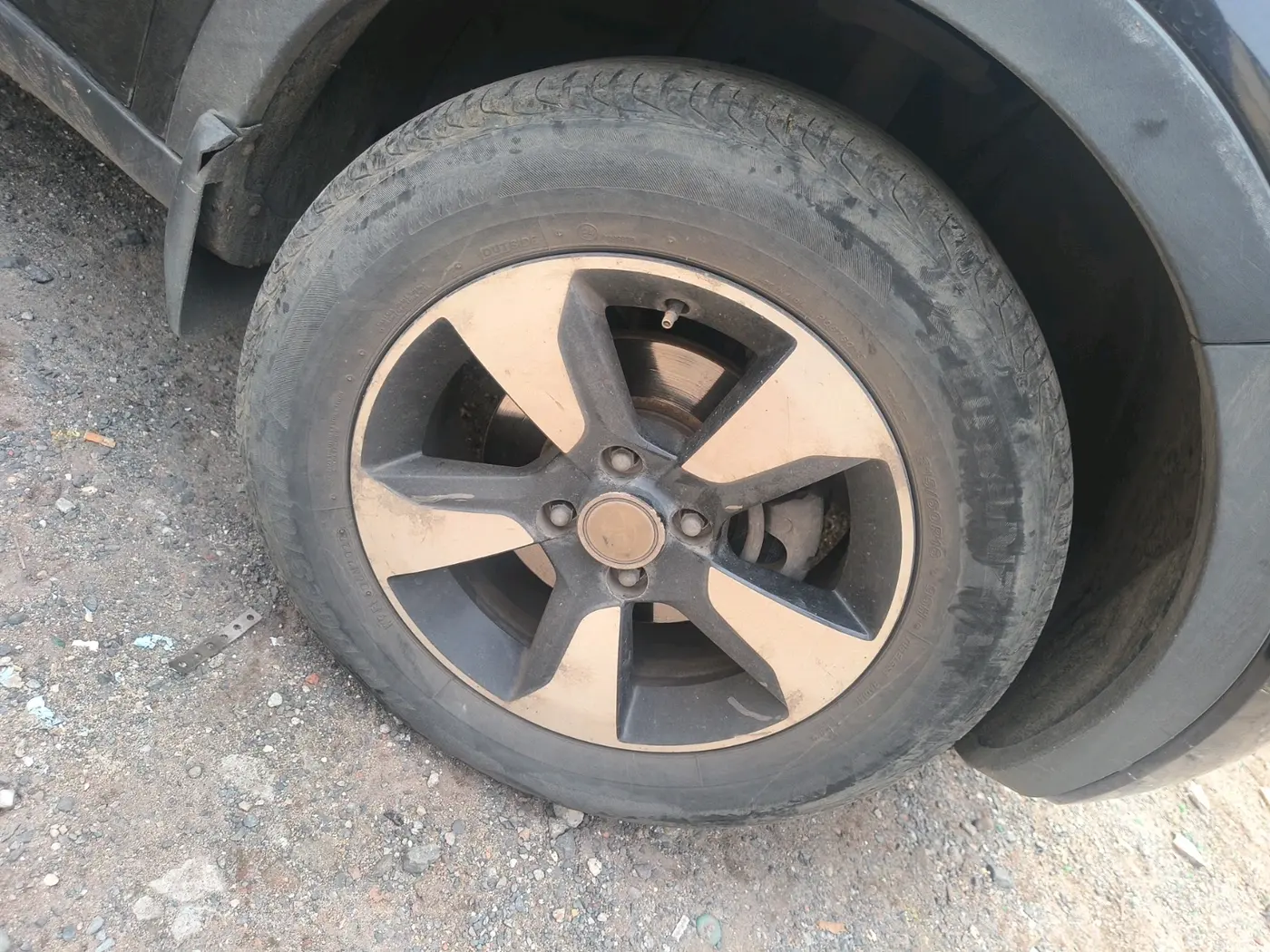 2018 Tata NEXON XZA PLUS PETROL, CNG, Automatic, 1,09,595 km, tyre