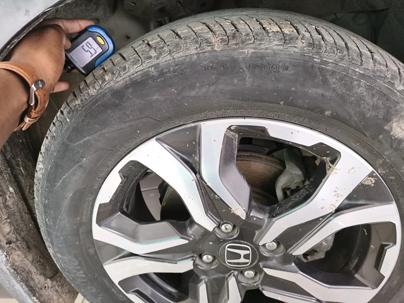 2018 Honda WR-V 1.5L I-DTEC VX MT, Diesel, Manual, 55,111 km, tyre