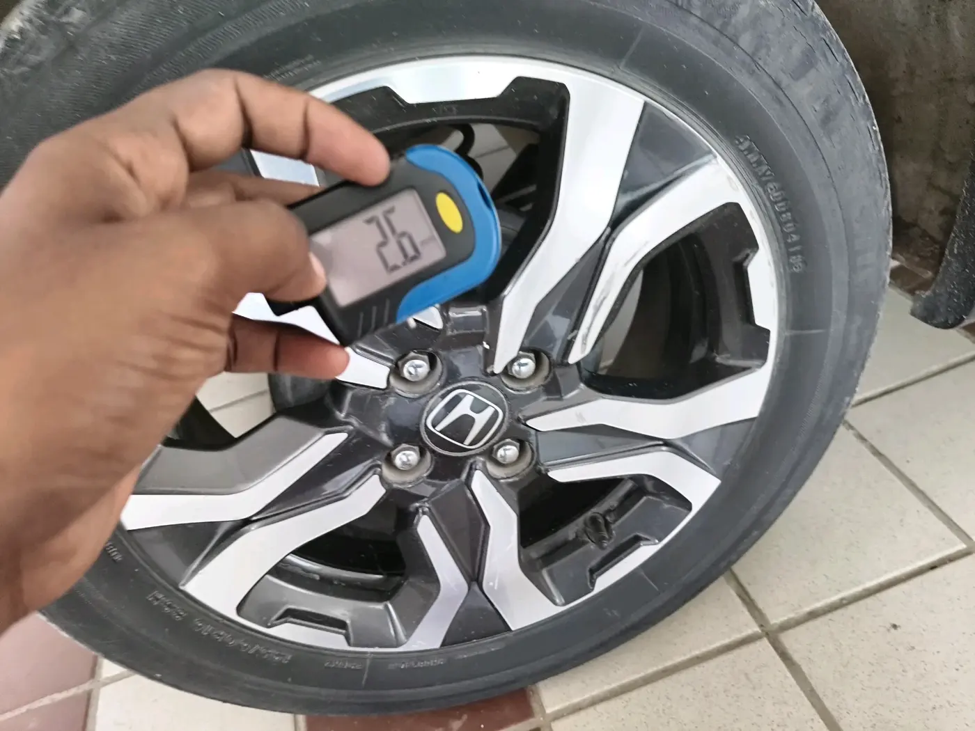 2018 Honda WR-V 1.5L I-DTEC VX MT, Diesel, Manual, 55,111 km, tyre
