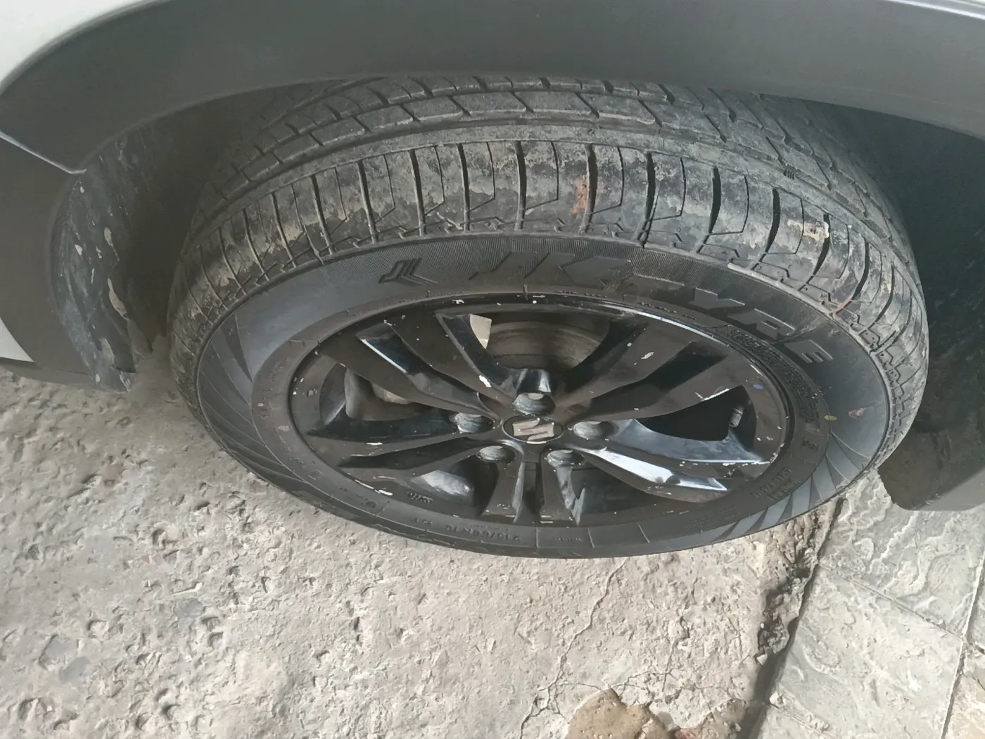 2019 Maruti Vitara Brezza ZDI, Diesel, Manual, 87,144 km, tyre
