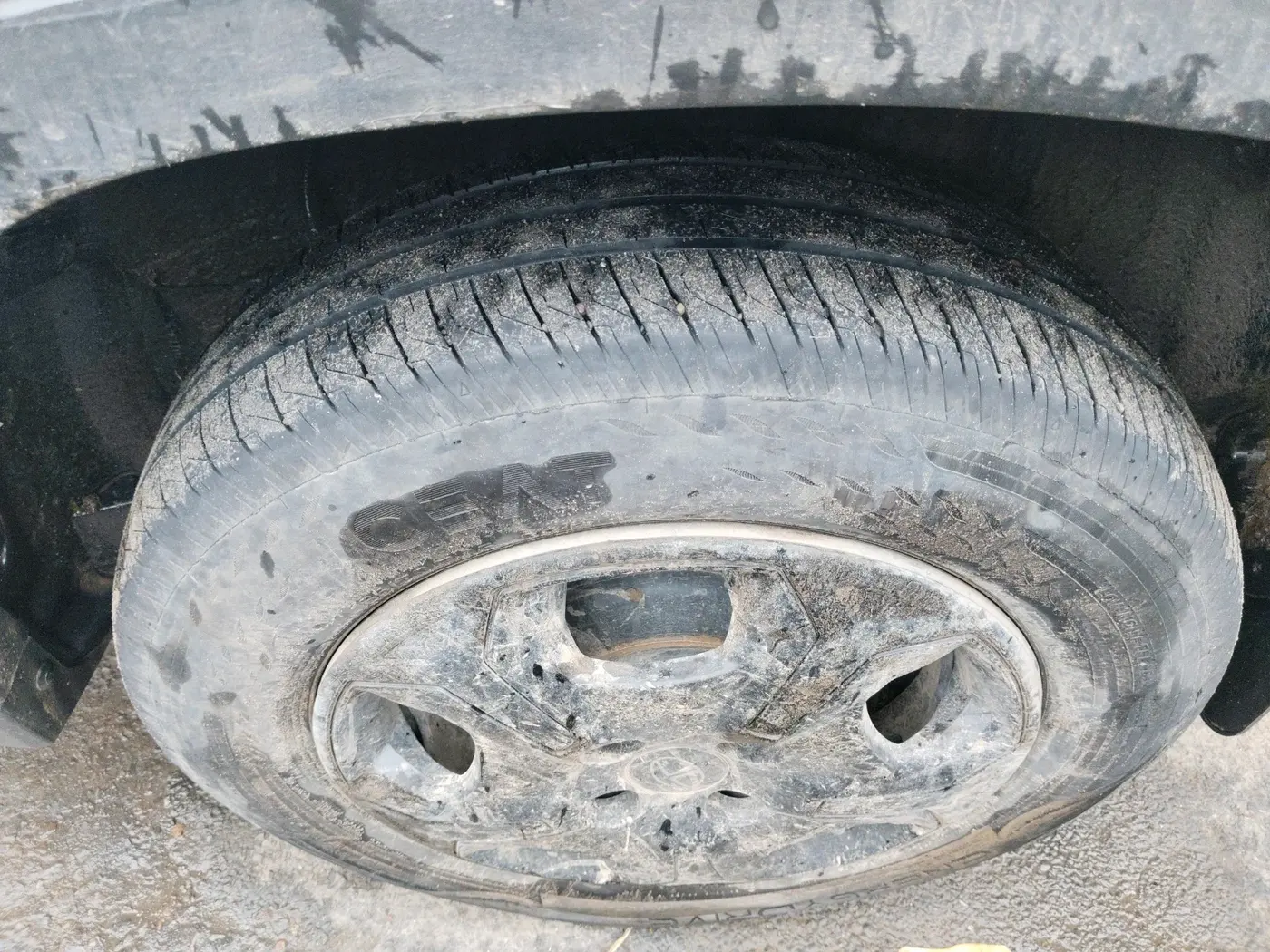 2025 Tata PUNCH Accomplished Plus iCNG, CNG, Manual, 7,332 km, tyre