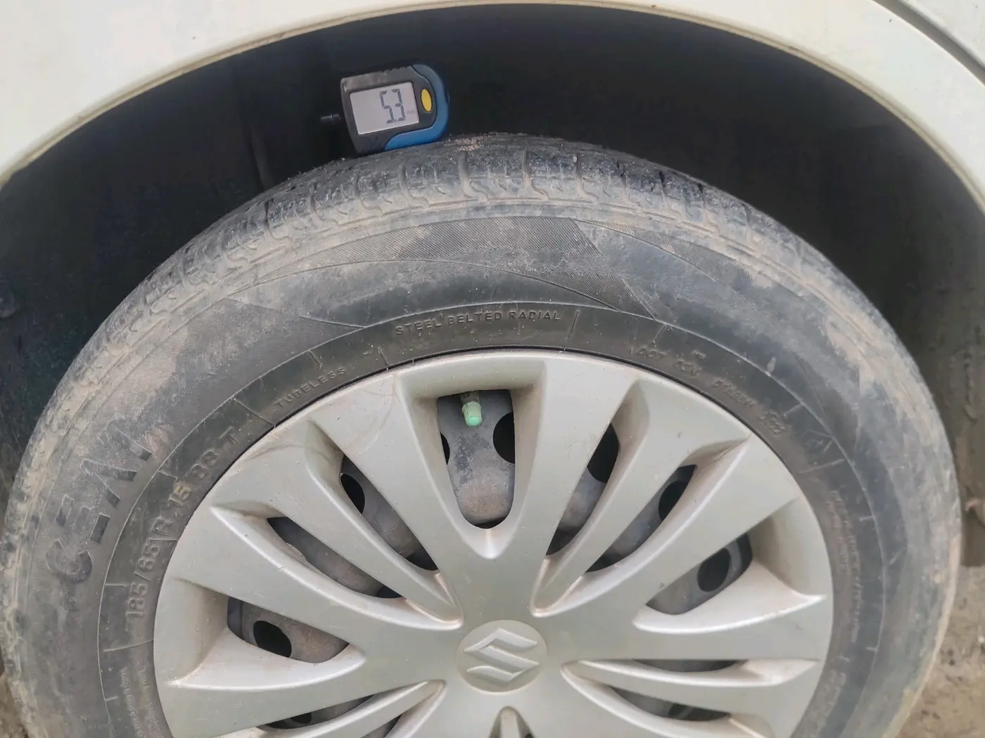 2014 Maruti Ertiga VDI, Diesel, Manual, 1,89,049 km, tyre