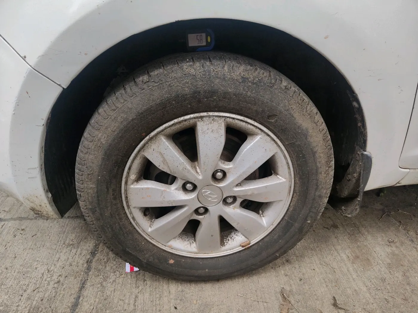 2014 Hyundai i20 SPORTZ 1.2, Petrol, Manual, 52,880 km, tyre