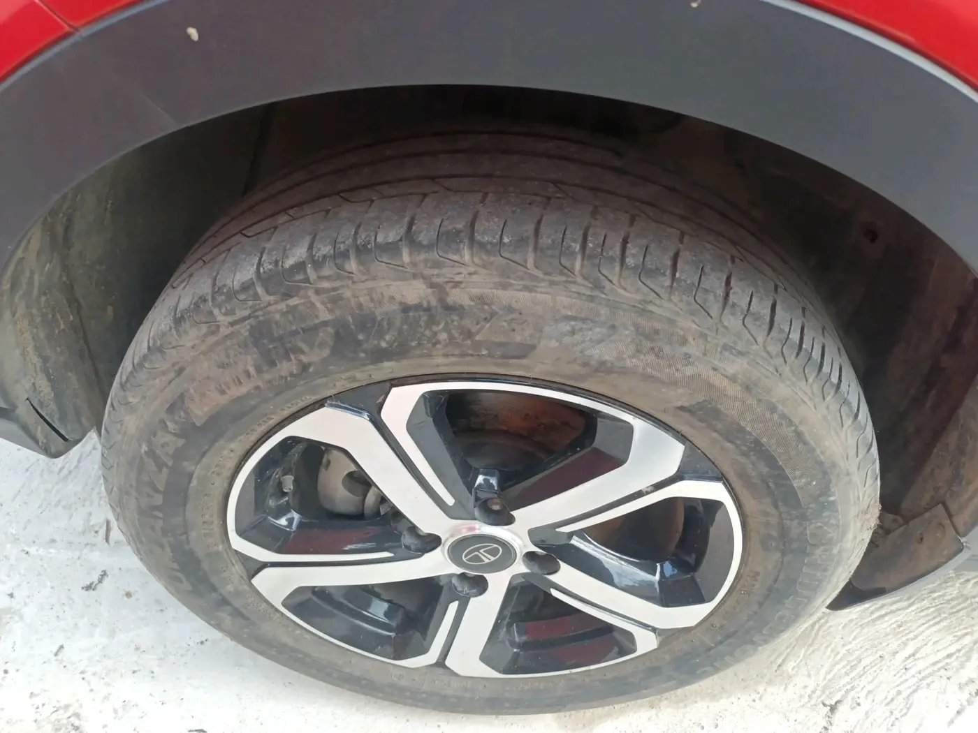 2021 Tata NEXON XZ PLUS PETROL, Petrol, Manual, 51,874 km, tyre