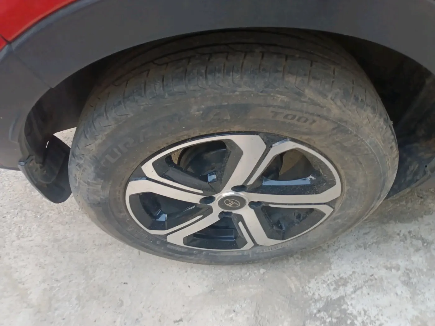 2021 Tata NEXON XZ PLUS PETROL, Petrol, Manual, 51,874 km, tyre