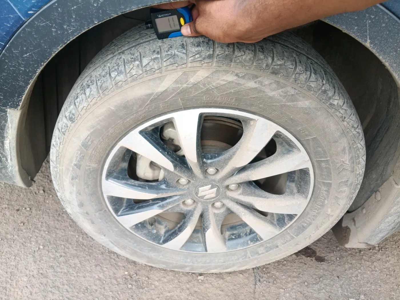 2021 Maruti S Cross ZETA 1.5, Petrol, Manual, 50,831 km, tyre