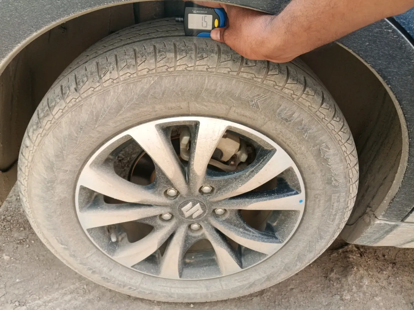 2021 Maruti S Cross ZETA 1.5, Petrol, Manual, 50,831 km, tyre