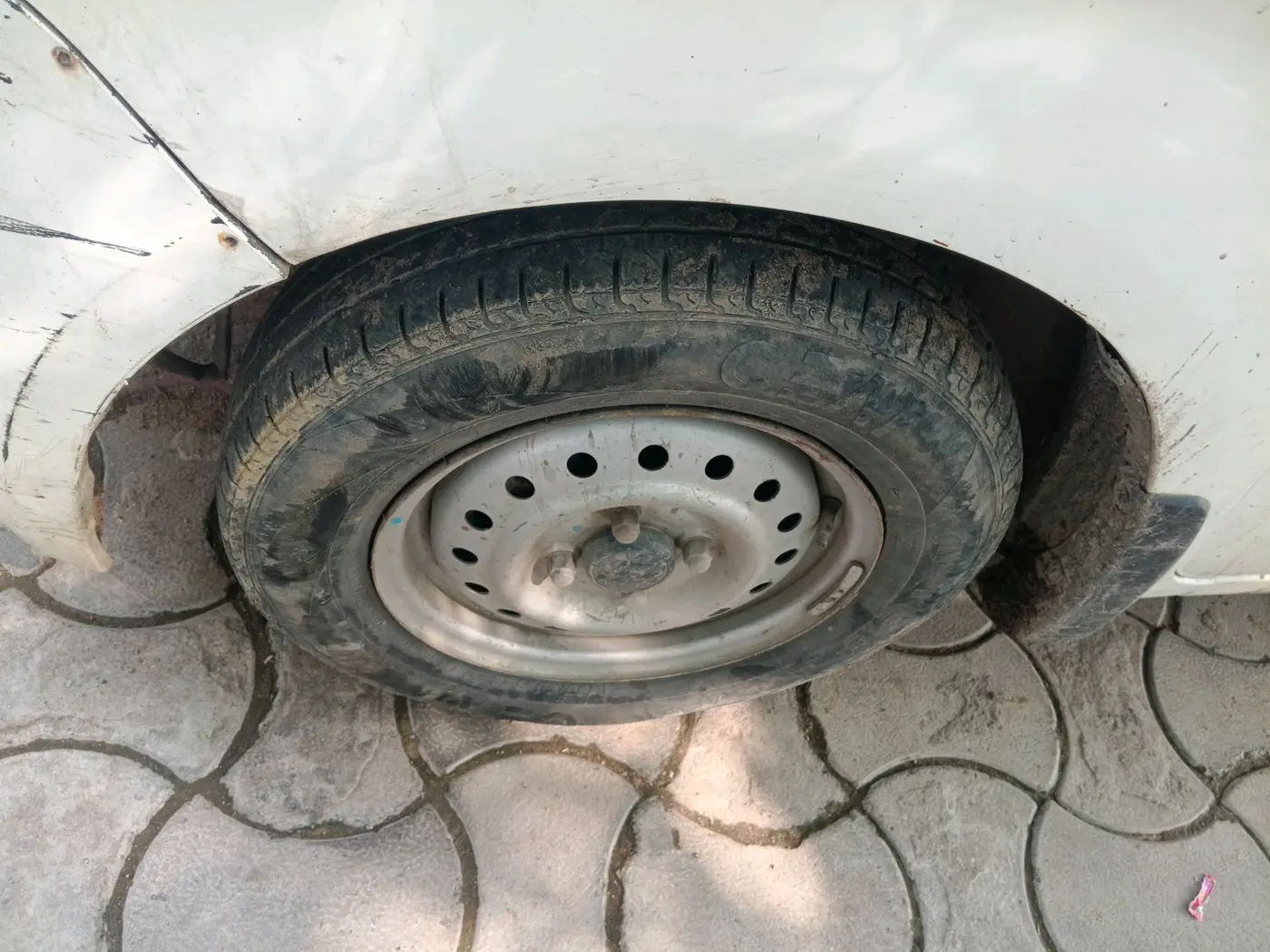 2021 Maruti New Wagon-R LXI CNG 1.0, CNG, Manual, 1,05,337 km, tyre