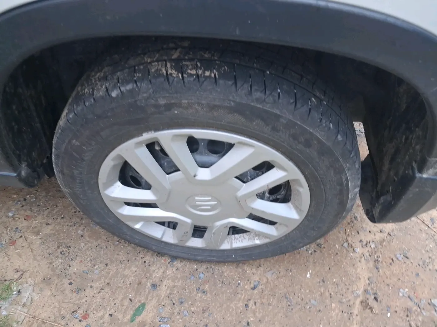 2022 Maruti Vitara Brezza VXI, CNG, Manual, 87,573 km, tyre