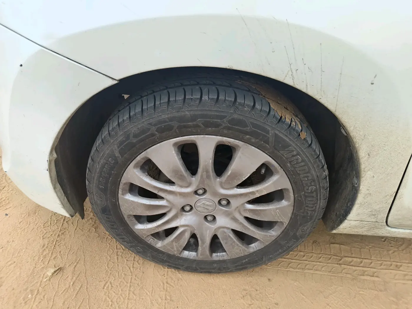 2017 Maruti Baleno ZETA CVT PETROL 1.2, Petrol, Automatic, 60,633 km, tyre
