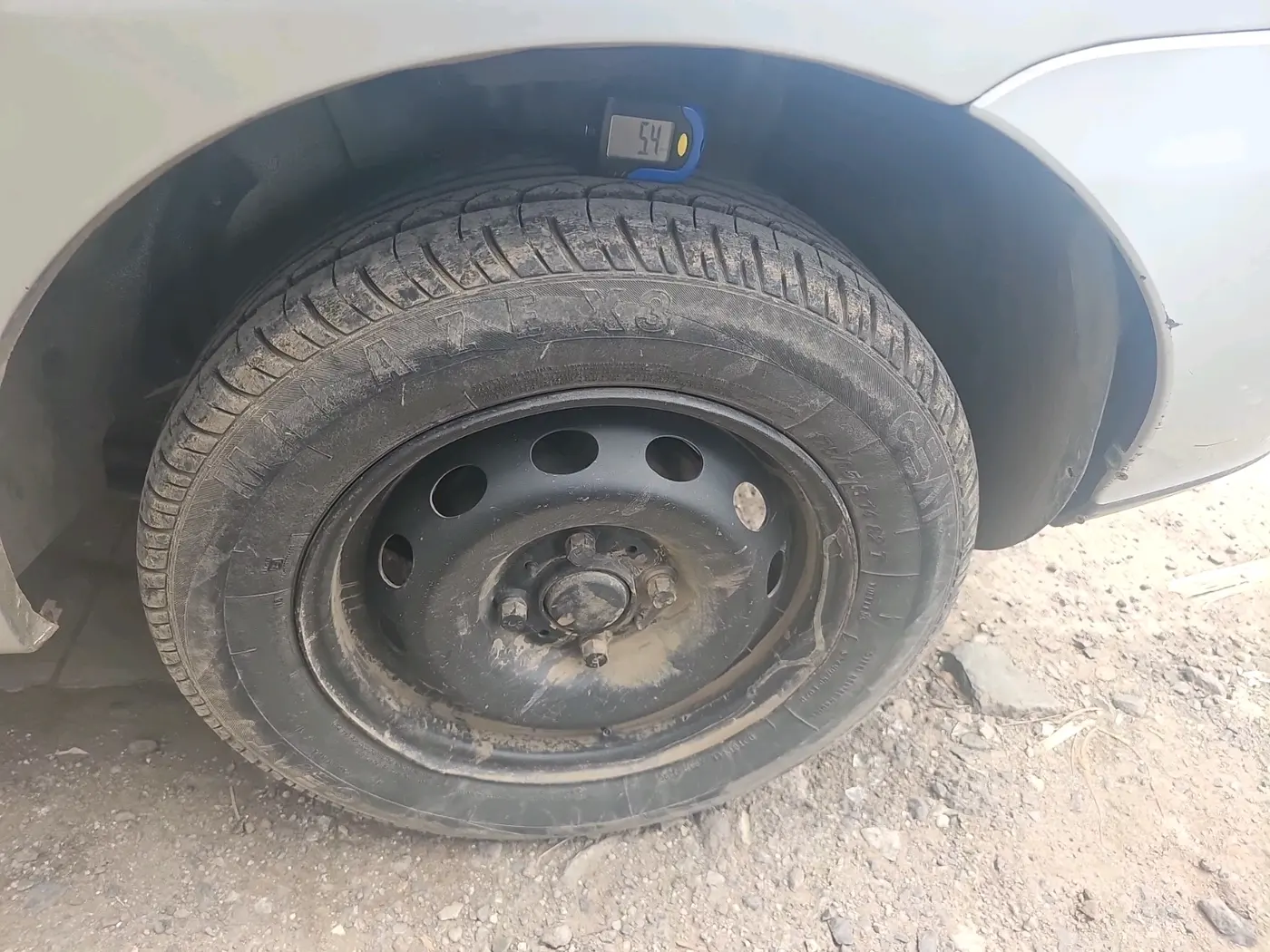 2015 Tata Indigo ECS LX TDI, Diesel, Manual, 1,88,044 km, tyre