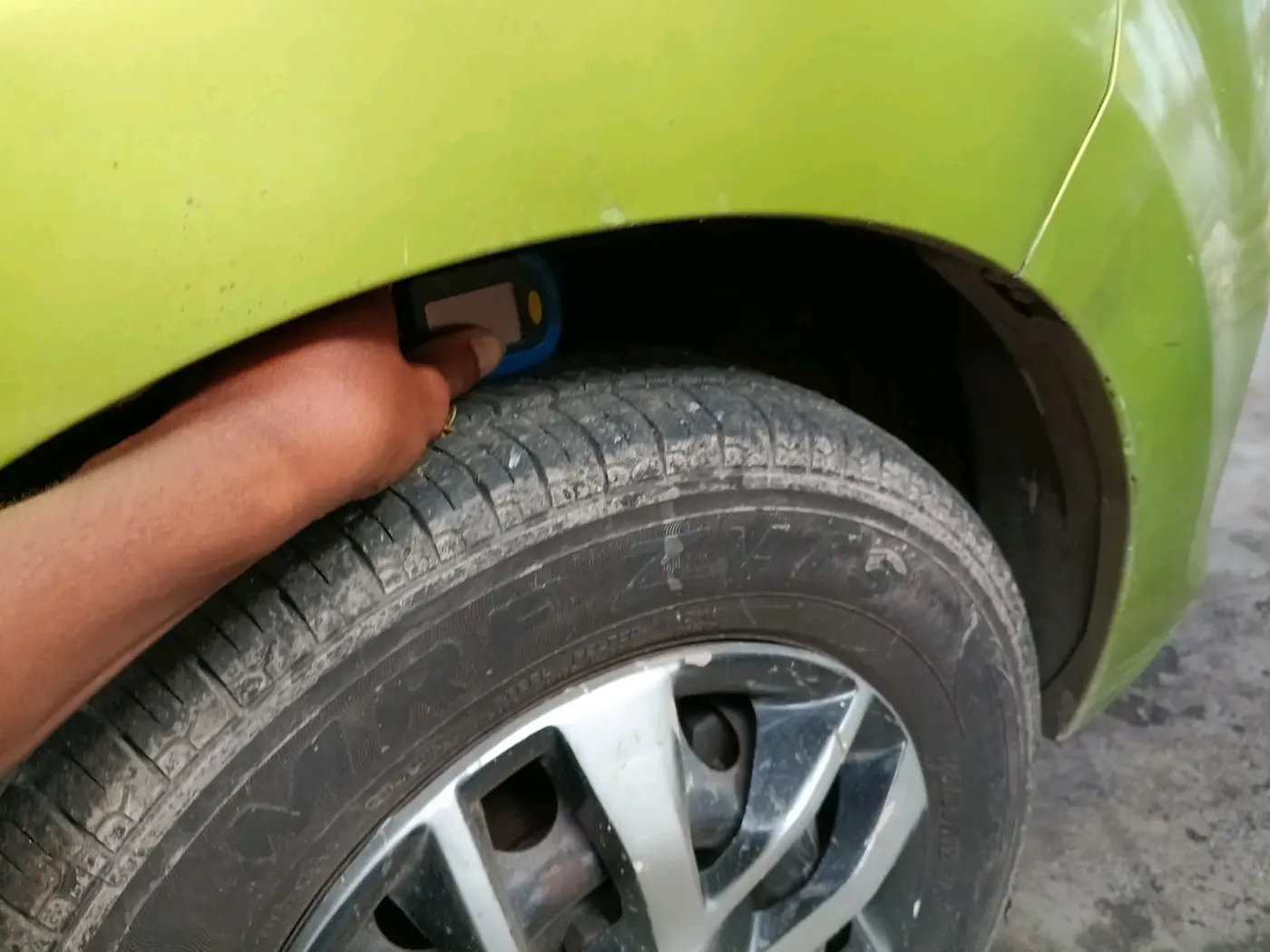 2017 Maruti Alto 800 VXI, Petrol, Manual, 45,256 km, tyre