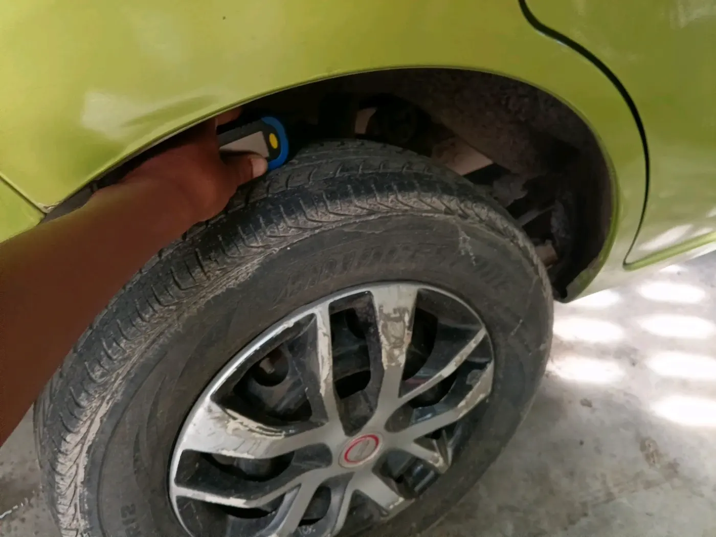 2017 Maruti Alto 800 VXI, Petrol, Manual, 45,256 km, tyre