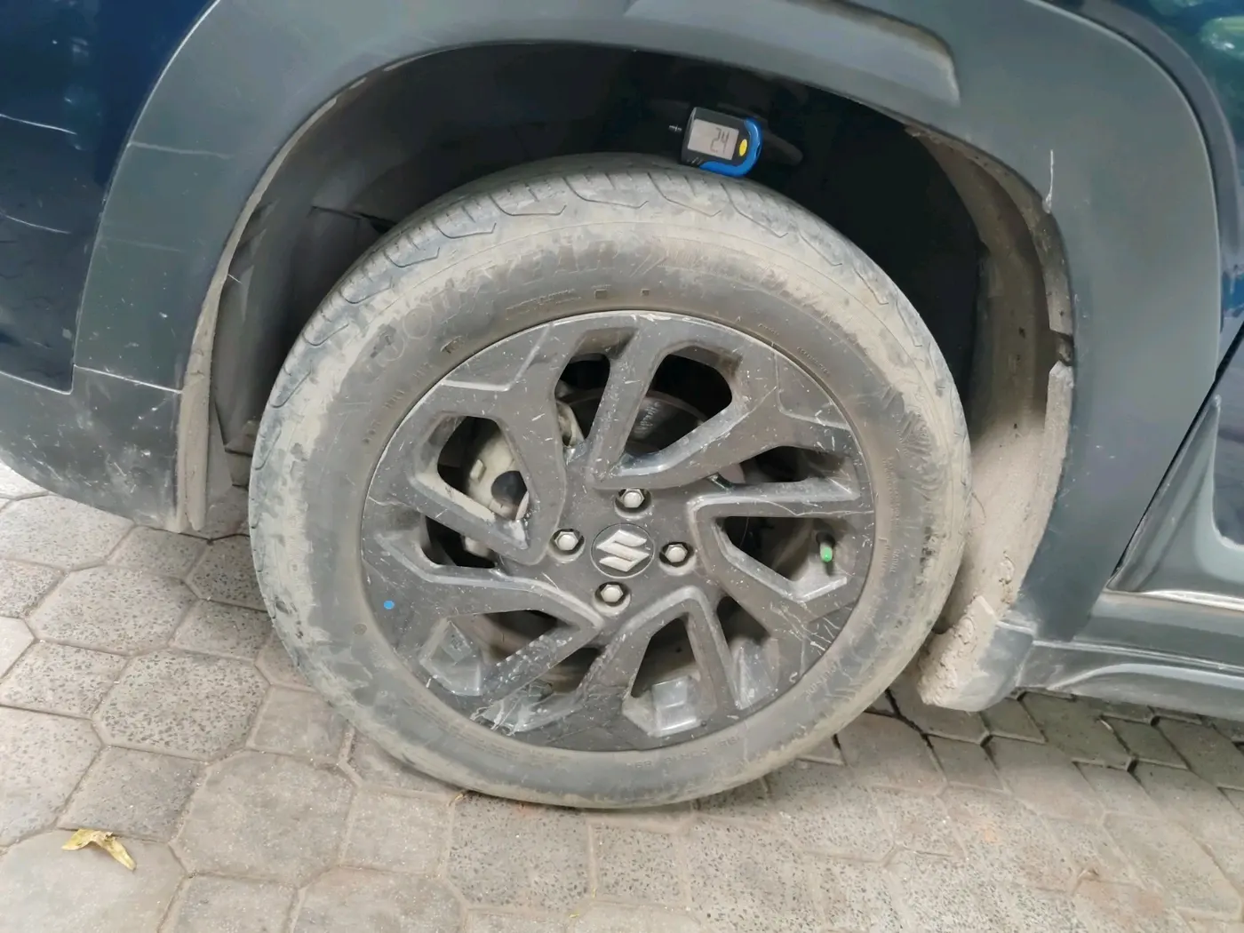 2024 Maruti FRONX DELTA PLUS 1.2MT, Petrol, Manual, 85,936 km, tyre