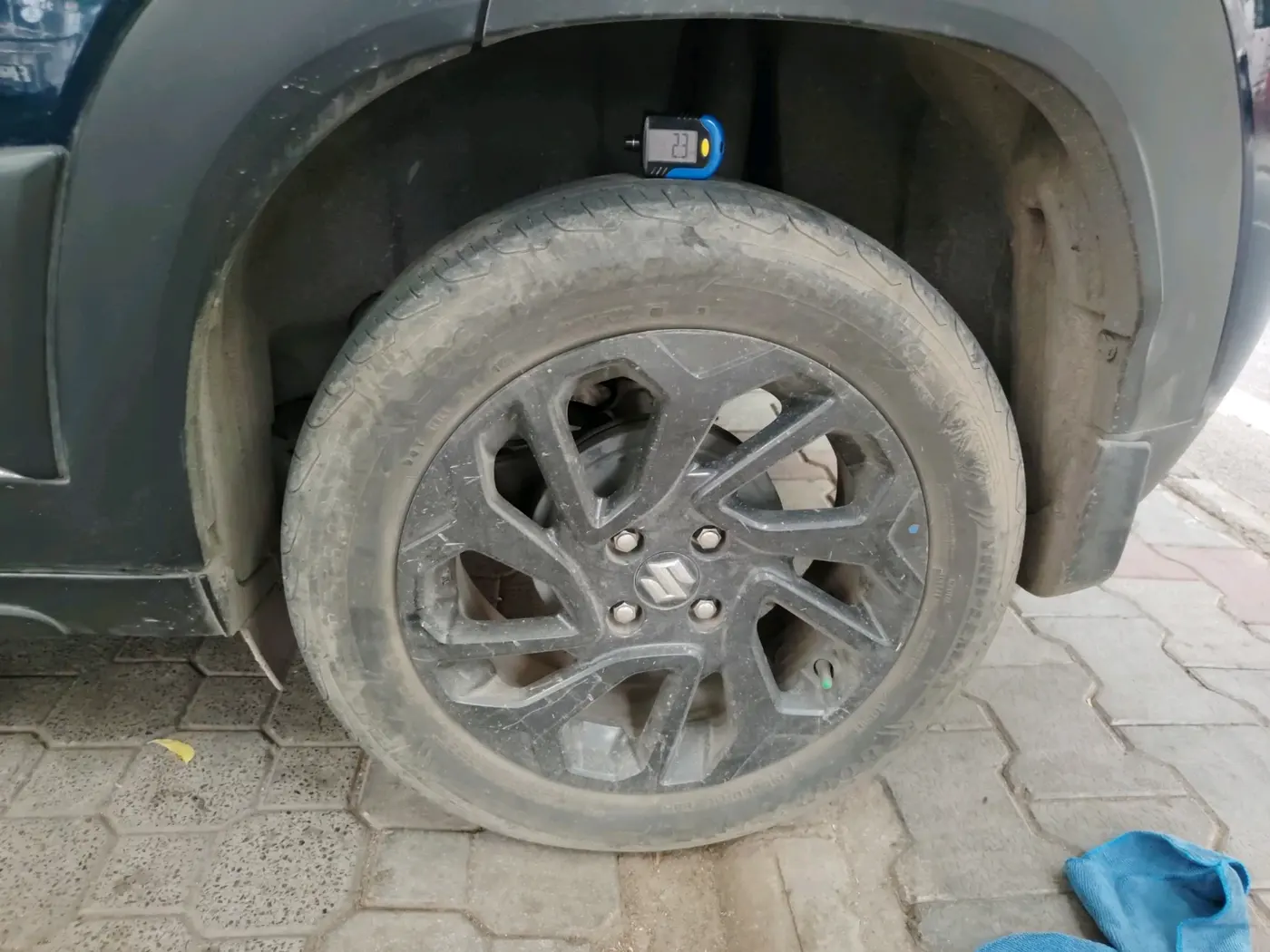2024 Maruti FRONX DELTA PLUS 1.2MT, Petrol, Manual, 85,936 km, tyre
