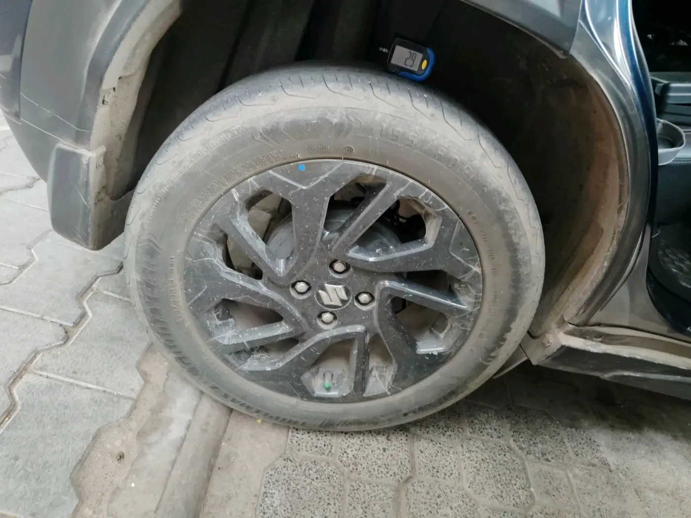 2024 Maruti FRONX DELTA PLUS 1.2MT, Petrol, Manual, 85,936 km, tyre