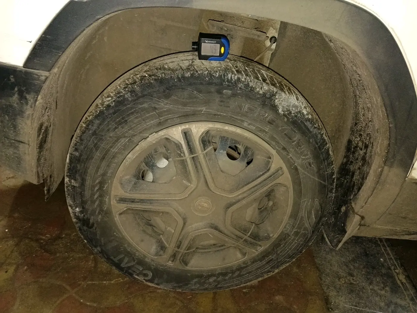 2025 Tata PUNCH Adventure Plus iCNG, CNG, Manual, 17,227 km, tyre