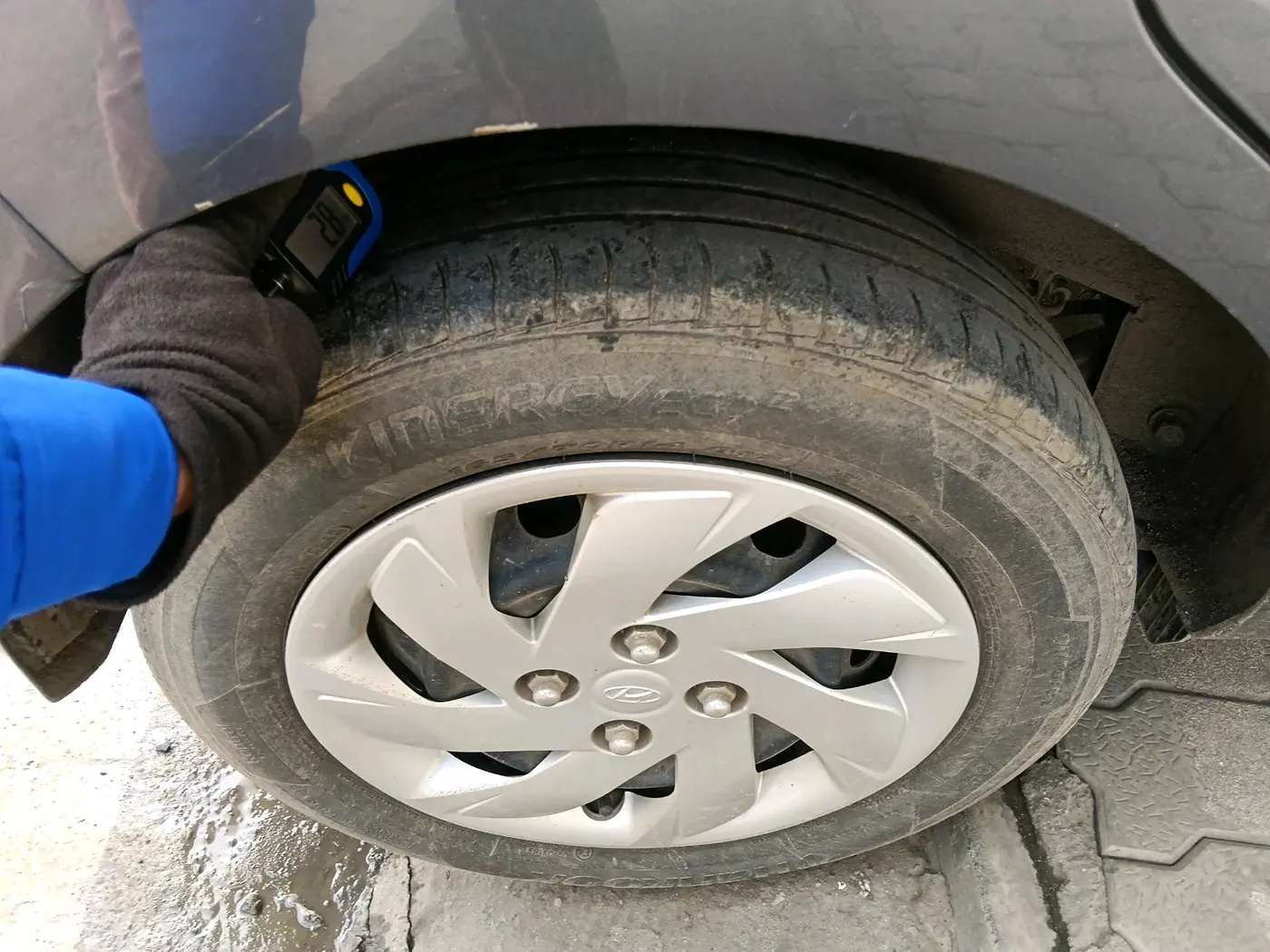 2018 Hyundai NEW SANTRO SPORTZ AMT, Petrol, Automatic, 34,512 km, tyre