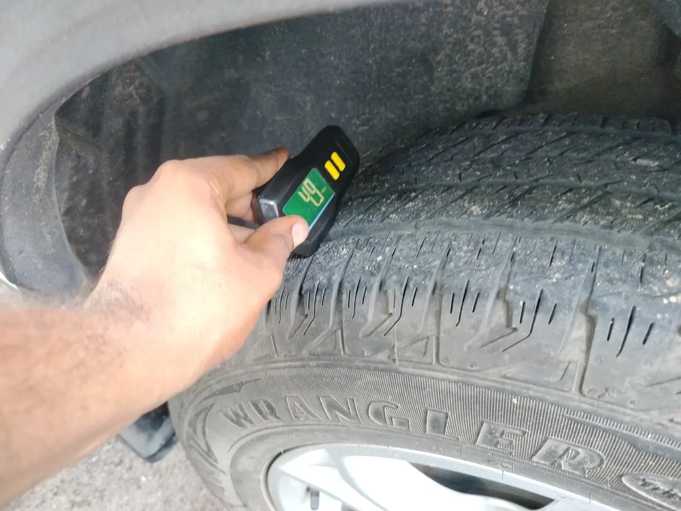 2019 Tata Harrier XZ 2.0L, Diesel, Manual, 73,930 km, tyre